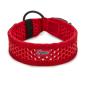 Preview: SOFTY Halsband | Länge: 45-51cm | Breite: 4,3cm | Farbe: rot/rot